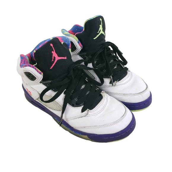 Air Jordan 5 Alternate Bel-Air Retro Grade School DB3024-100 Size 4.5Y Shoes